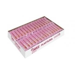Plastilina Jovi 70 Pastilla 50 Gr. Rosa Caja De 30