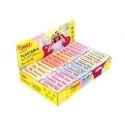 Plastilina Jovi 70 Pastilla 50 Gr. Surtido Colores Pastel Caja De 30 (5X 6 Col.)