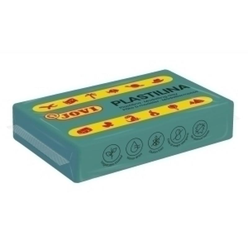 plastilina-jovi-70-pastilla-50-gr-verde-oscuro-caja-de-30