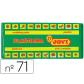 Plastilina Jovi 71 Pastilla 150 Gr. Verde Unidad