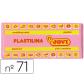 Plastilina Jovi 71 Pastilla 150 Gr. Rosa Unidad