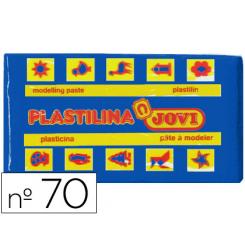 Plastilina Jovi 71 Pastilla 150 Gr. Azul oscuro Unidad