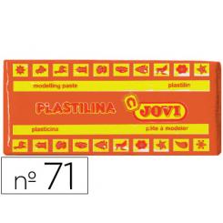 Plastilina Jovi 71 Pastilla 150 Gr. Naranja Unidad