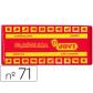 Plastilina Jovi 71 Pastilla 150 Gr. Rojo Unidad
