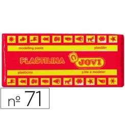 Plastilina Jovi 71 Pastilla 150 Gr. Rojo Unidad