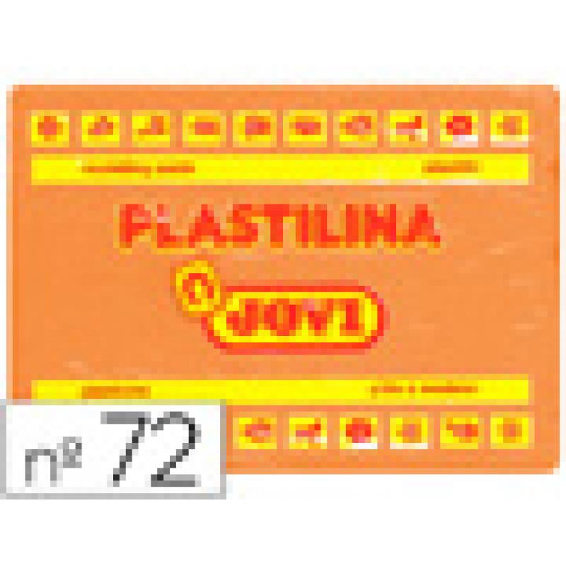 Plastilina Jovi 72 Pastilla 350 Gr. Naranja unidad