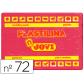 Plastilina Jovi 72 Pastilla 350 Gr. Rubí UNIDAD