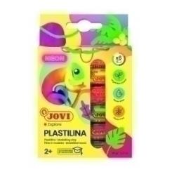 Plastilina Jovi 90 Barra 15 Gr. Colores Neon Estuche De 6