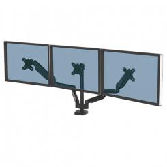 FELLOWES Brazo para monitor triple Platinum Series Negro
