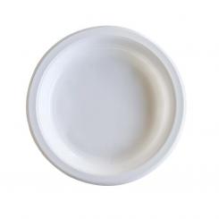 Plato Reutilizable Postre 16,5Cm 25 unidades aptos para el lavavajillas (20 lavados). Reciclable 100%