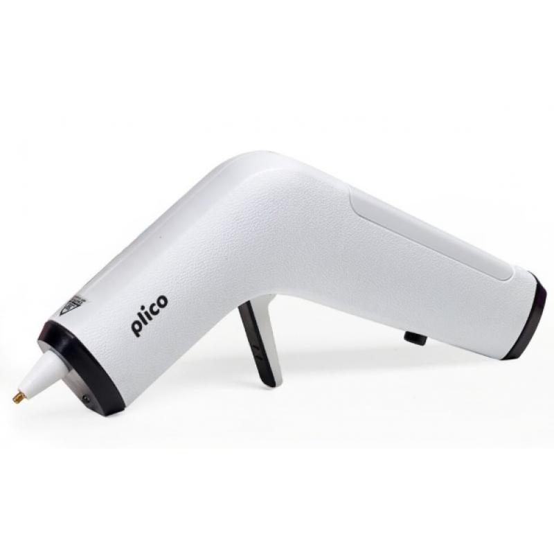PLICO Pistola de silicona termofusible MINI CON BATERÍA 10 W