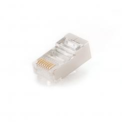 GEMBIRD PLUG5SP/50 conector RJ-45 Transparente