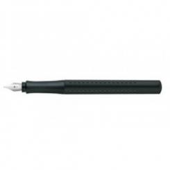 Pluma FABER-CASTELL Grip 2011 Trazo Medio Mate Negro