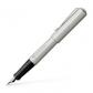 pluma-faber-castell-hexo-plateado-mate