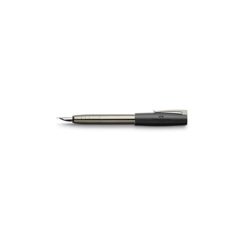 Pluma Faber-Castell Loom Gunmetal Brillante (M)