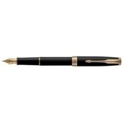 Pluma Parker Sonnet Core Negro Laca Mate Gt (F)
