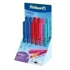 Pluma Pelikan Pelikano Junior P67 Expositor De 12 (Col.Surt.)