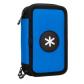 plumier-escolar-antartik-triple-cremallera-color-azul-36-piezas