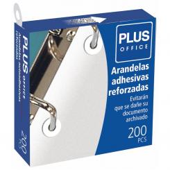 Plus Office Arandelas Autoadhesiva Reforzadas 200 uds
