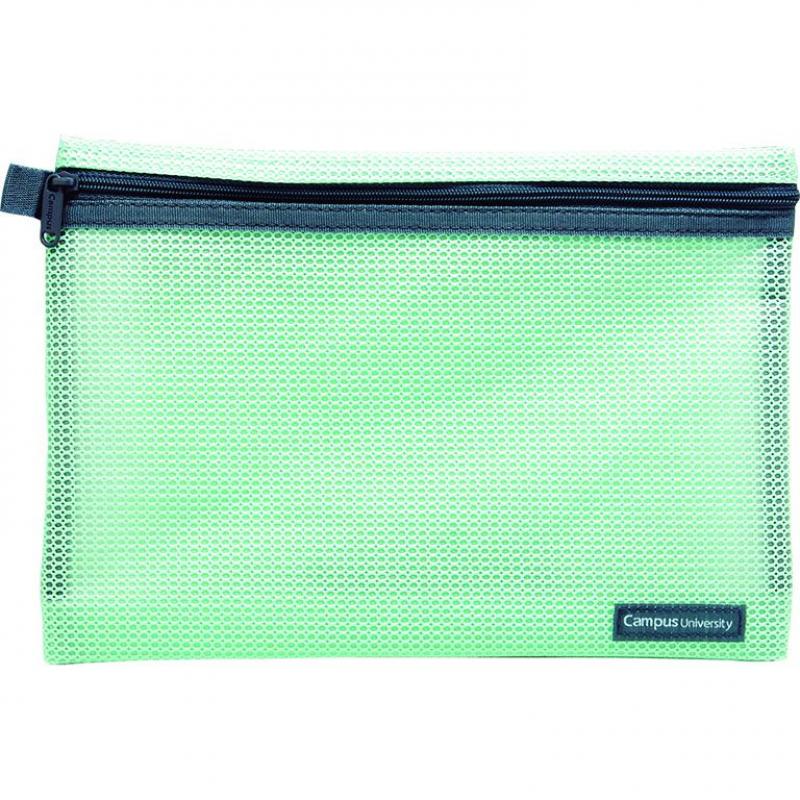 plus-office-bolsa-multiuso-a5-con-cremallera-verde