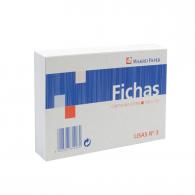 Plus Office Fichas Lisas 100X150 N3 100U