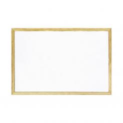 Plus Office Pizarra Blanca MK 1200X900 Marco de Madera