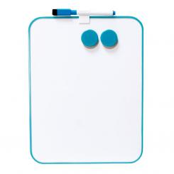 Plus Office Pizarra Blanca MK Magnética 216X280 Azul