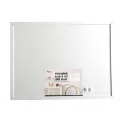 Plus Office Pizarra Blanca MK Magnética 600X450 Madera