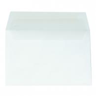 Plus Office Sobre MK 120X176 sin ventana con tira silicona solapa recta Blanco / 10 Uds