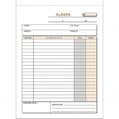 Plus Office Talonario Albaran 4º Nat.Dupl.Cat.