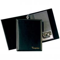 Plus Office Tarjetero 4º PVC 10F 600T Negro