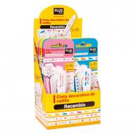 PLUS Recambio Cinta Decoracion Rush Nº1