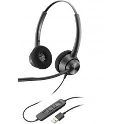 POLY Auricular estéreo EncorePro 320 con USB-A