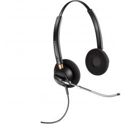 POLY Auriculares binaurales EncorePro 520V con tubo de voz y desconexión rápida