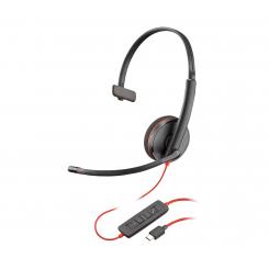 POLY Auriculares Blackwire 3210 monaural USB-C (paquete)