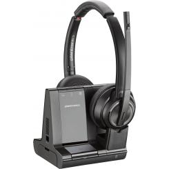 POLY Auriculares Savi 8220 UC con certificación Microsoft Teams DECT 1880-1900 MHz USB-A
