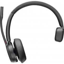 POLY Auriculares Voyager 4310 USB-C + llave BT700 + soporte de carga