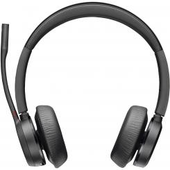 POLY Auriculares VOYAGER 4320-M certificados para Microsoft Teams con base de carga