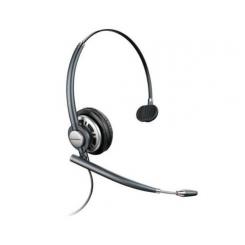 POLY HW710 Auriculares Alámbrico Diadema Oficina/Centro de llamadas Negro