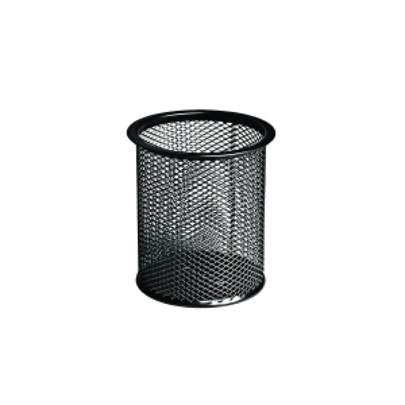 porta-lapices-forofis-metal-redon-negro