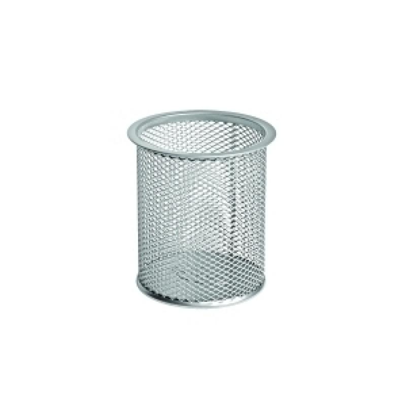 porta-lapices-forofis-metal-redon-plata