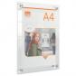 porta-poster-acrilico-transparente-mural-removible-nobo-a4