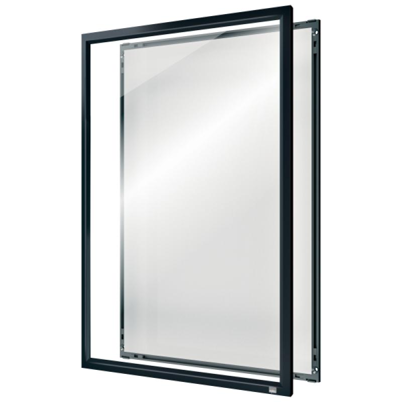 porta-poster-impression-pro-nobo-con-marco-gris-grafito-a3