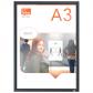 porta-poster-impression-pro-nobo-con-marco-gris-grafito-a3