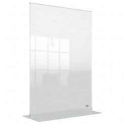 Nobo Porta pósters acrílico transparente de sobremesa, A3