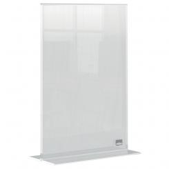 Nobo Porta pósters acrílico transparente de sobremesa, A5