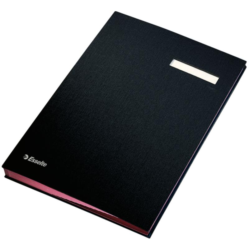 portafirmas-esselte-fuelle-con-20-separadores-forrado-negro