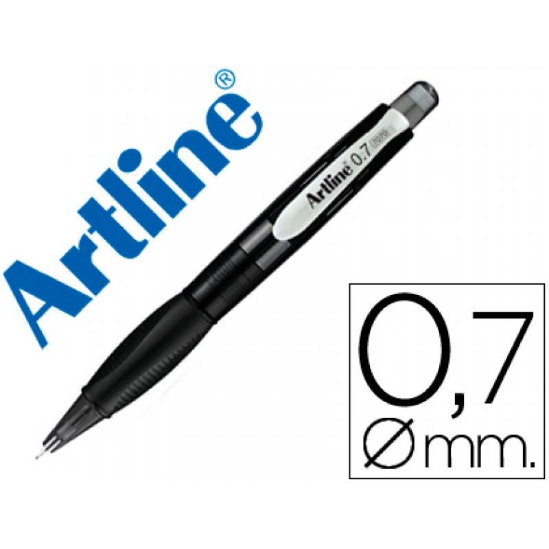 portaminas-artline-retractil-sujecion-de-caucho-translucido-07-mm-cuerpo-negro
