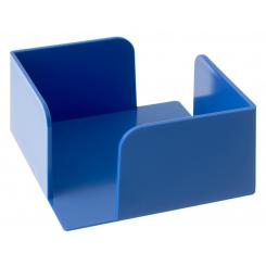 Portanotas cuadrado sostenible Archivo 2000. 100% reciclado s/taco. Medida ext 105x105x55 mm. Color azul mar.