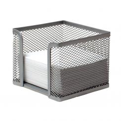 Portanotas Plus Rejilla Metal Plata